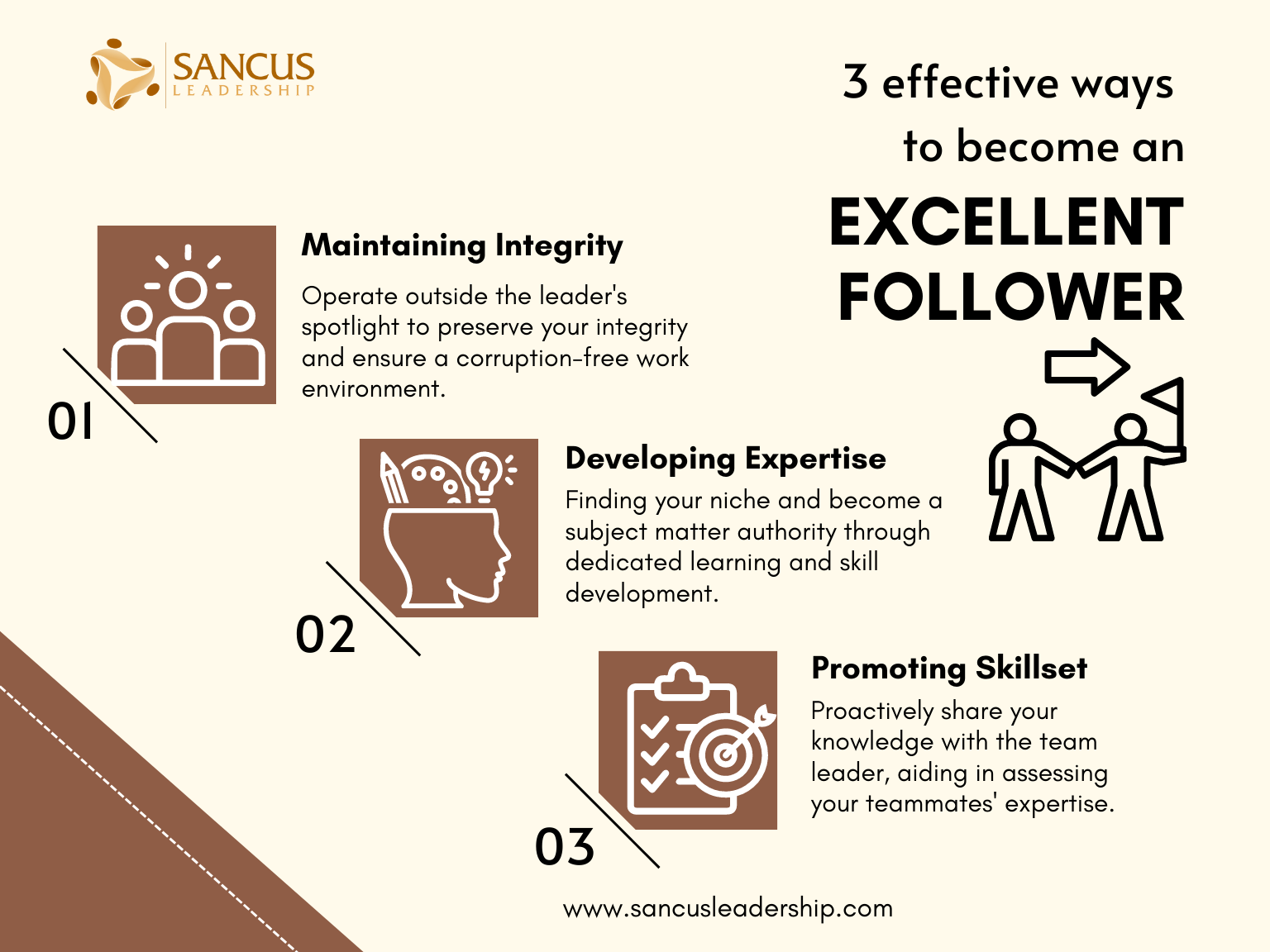 How to become an appreciated and excellent follower