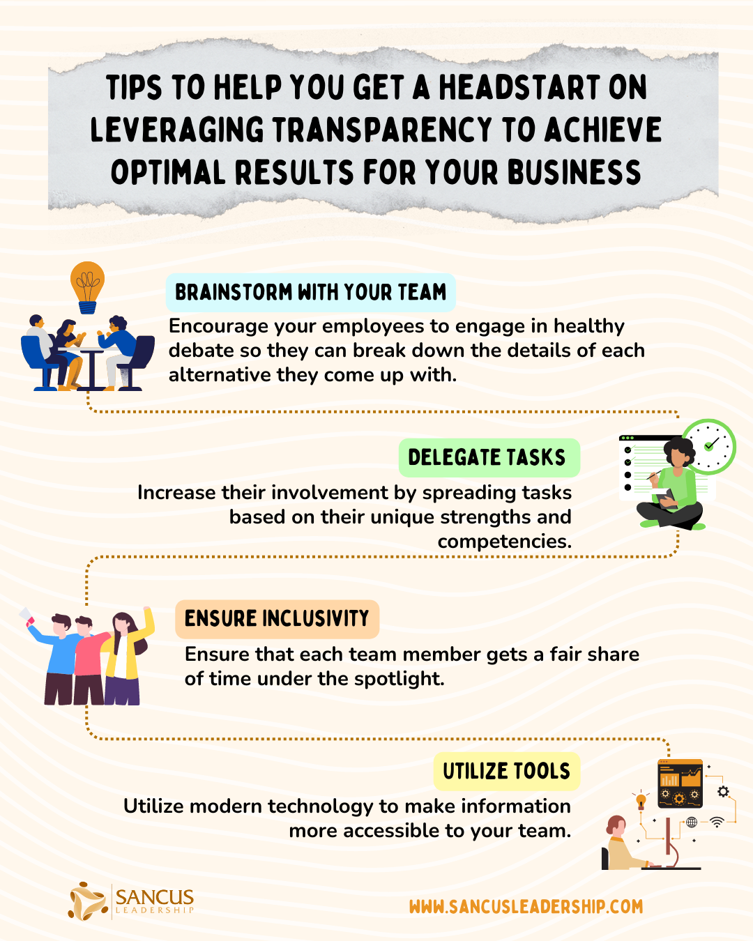 Tips to get a head start on leveraging transparency